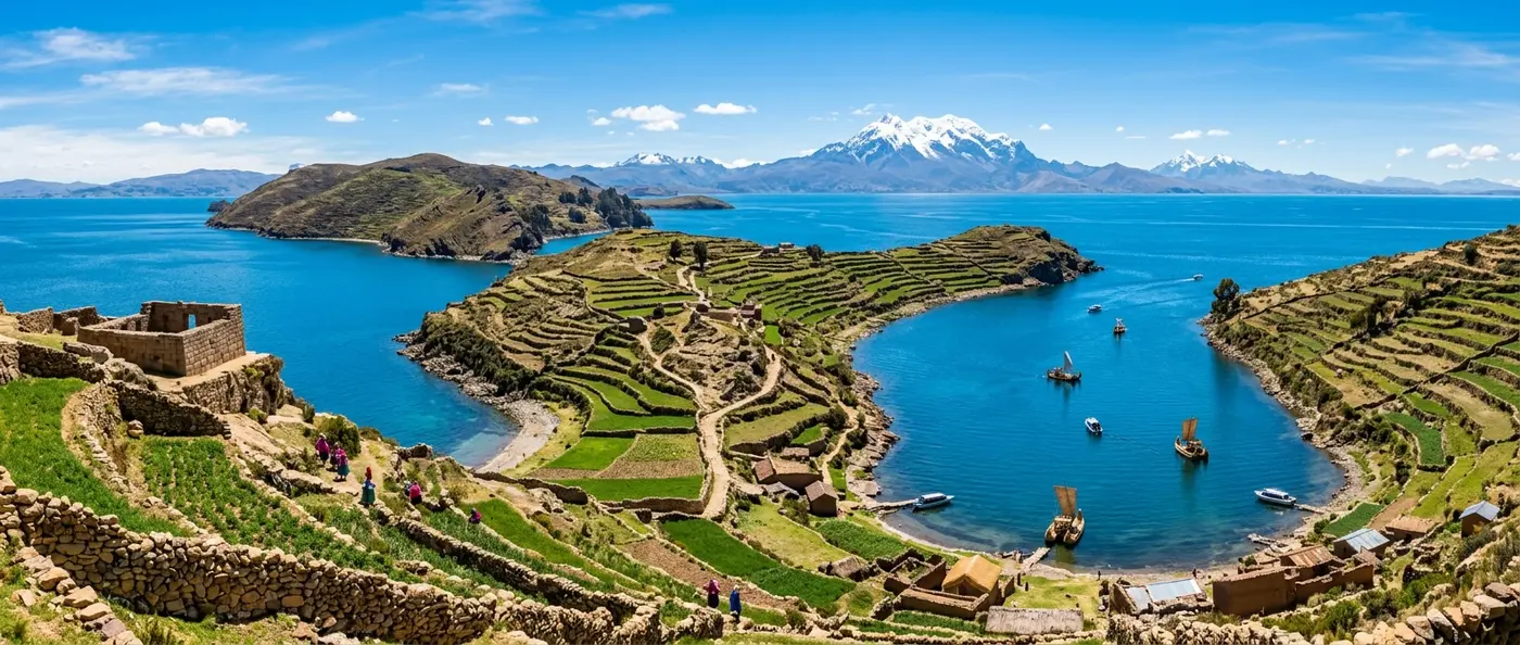 Sacred islands of Lake Titicaca where Inca civilization began