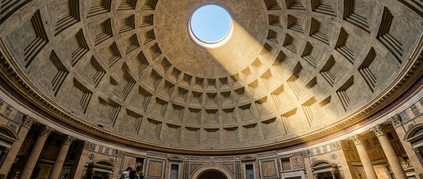 Roman concrete structure showing incredible durability after 2,000 years