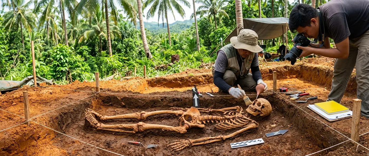Ancient Filipino bones showing evidence of scurvy from 100 CE