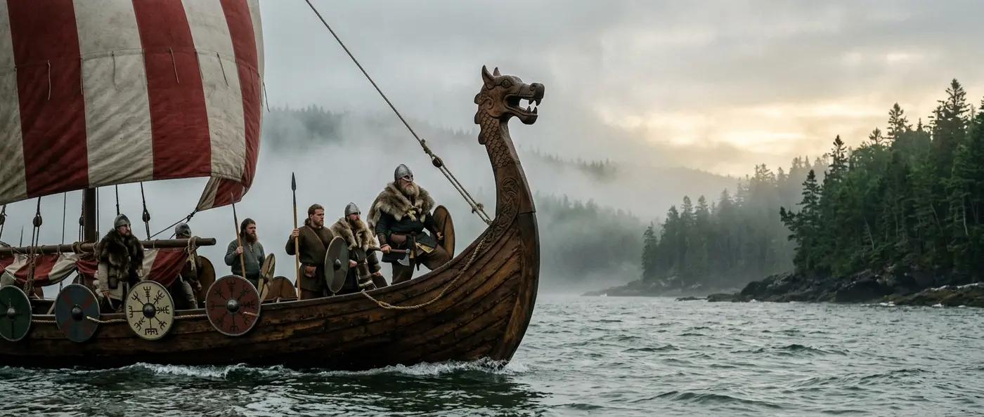 Ancient Norse silver coin discovered at Maine archaeological site showing Viking trading networks