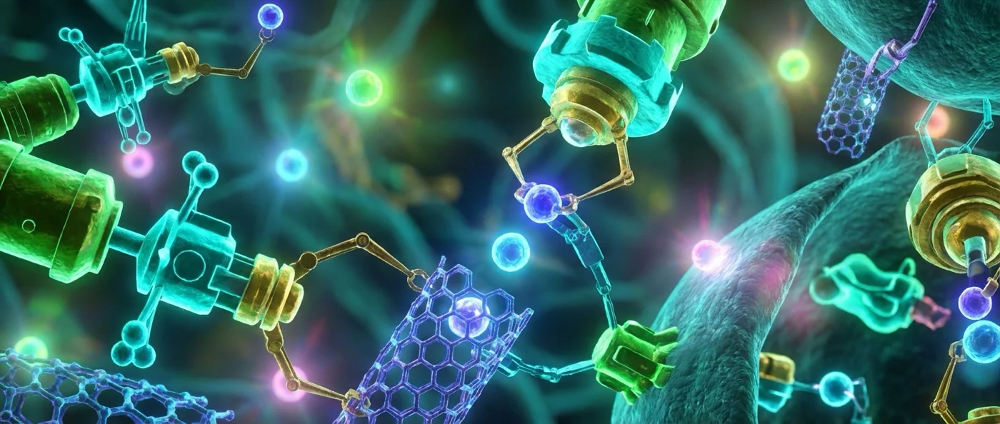 Atomic-scale visualization showing quantum effects in nanotechnology materials and structures