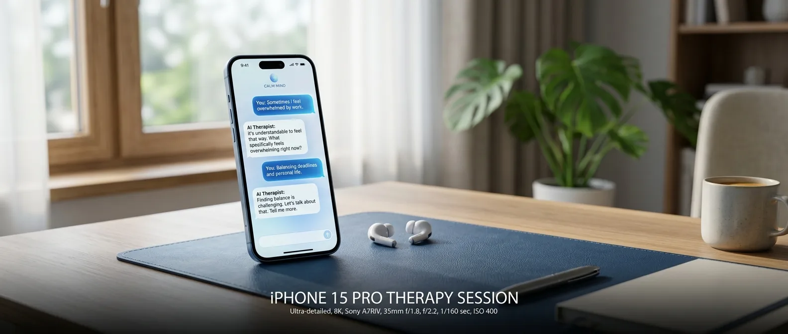 Dartmouth's Therabot AI therapy interface showing depression reduction metrics